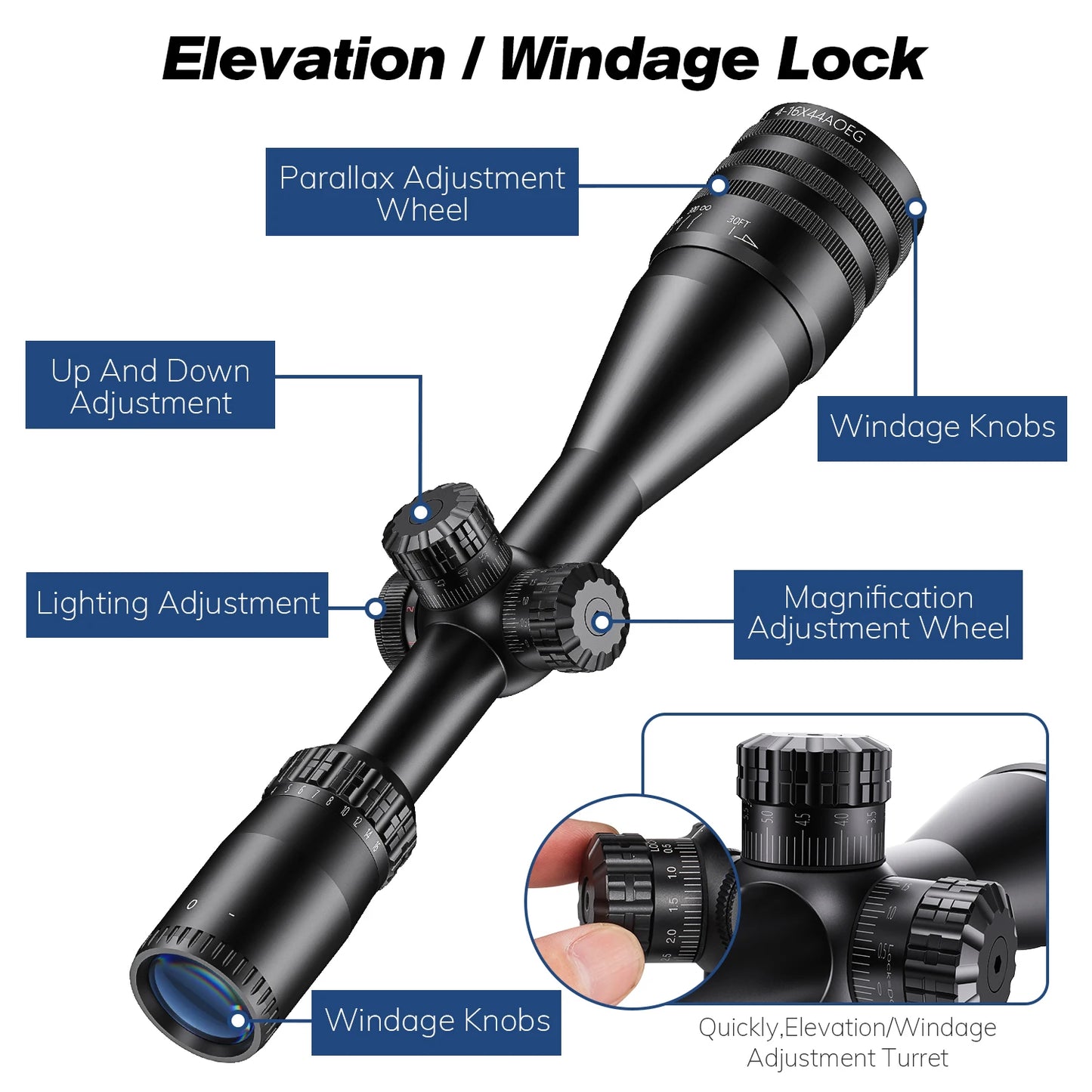 Tactical Hunting Scopes Tactical  Red Green Illuminated Sight