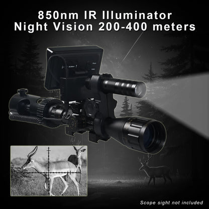 Digital Night Vision Riflescope HD 720P Video/Photo Recording