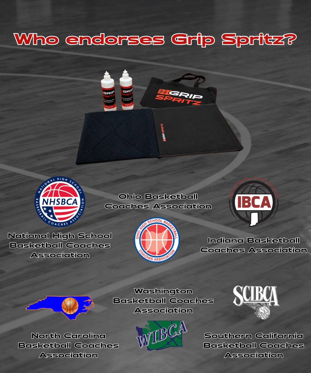 Grip Spritz Traction Mat | Courtside Basketball Shoe Grip Pad