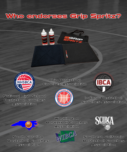 Grip Spritz Traction Mat | Courtside Basketball Shoe Grip Pad