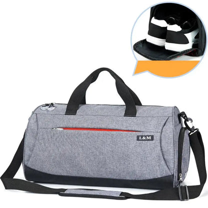 Arbaglobal Men's Large Capacity Fitness Training Duffel Bag