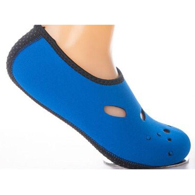 Summer Womens Water Shoes Swimming Solid Color Summer Aqua Beach Shoes Socks Slippers Quick-Dry Aqua Yoga Socks For Surf Swim Water Sport