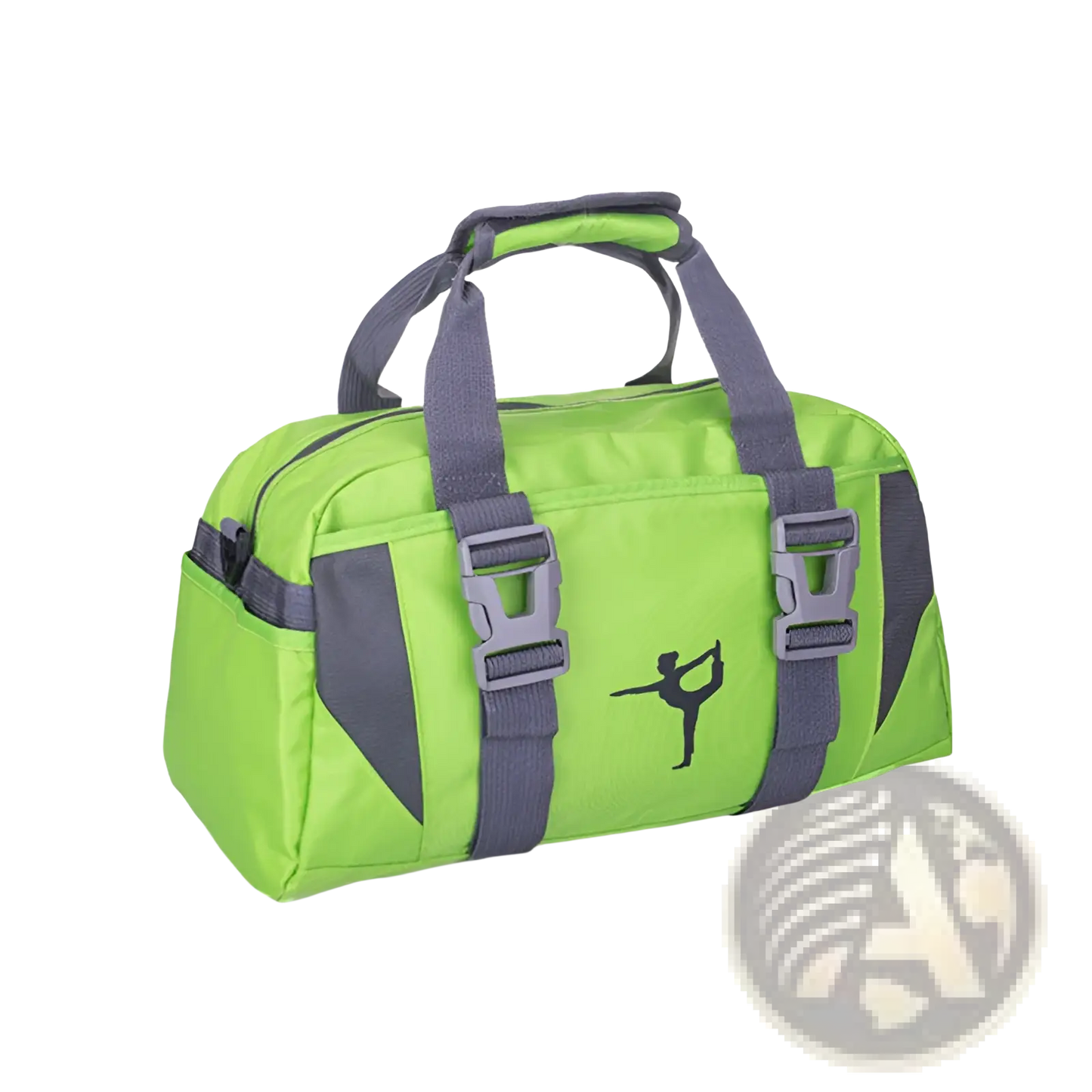 Versatile Athletic Duffel Bag with Buckle Closures