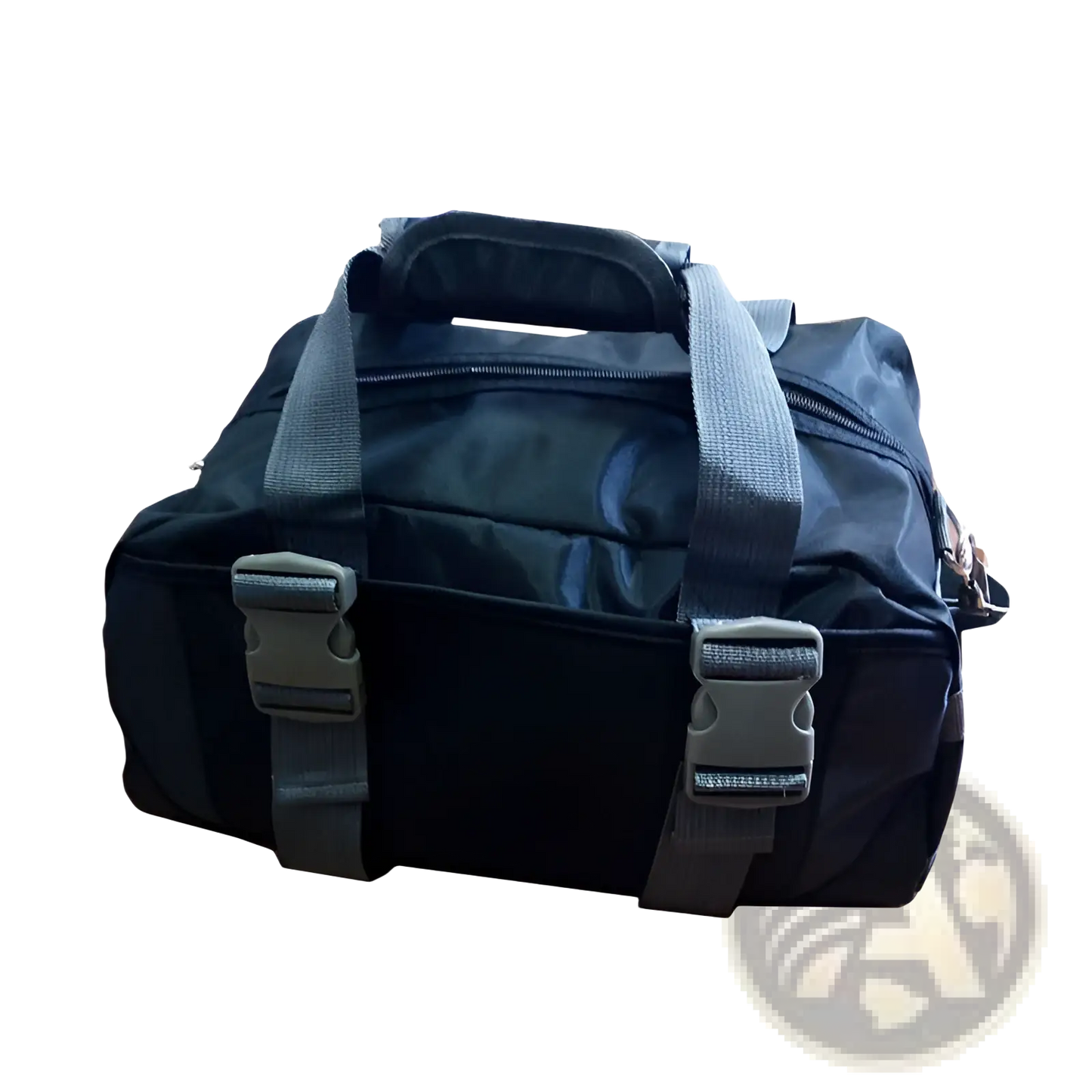 Versatile Athletic Duffel Bag with Buckle Closures