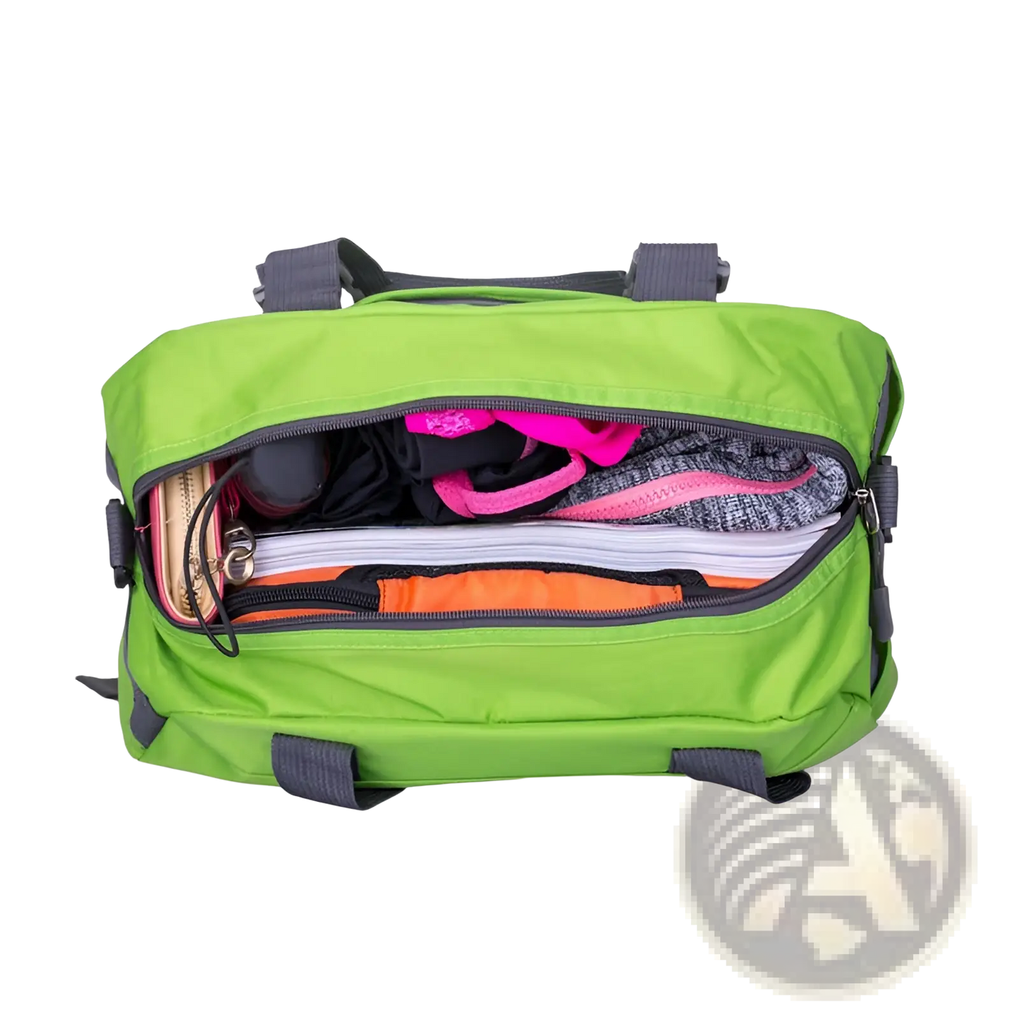 Versatile Athletic Duffel Bag with Buckle Closures