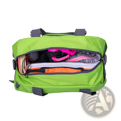 Versatile Athletic Duffel Bag with Buckle Closures