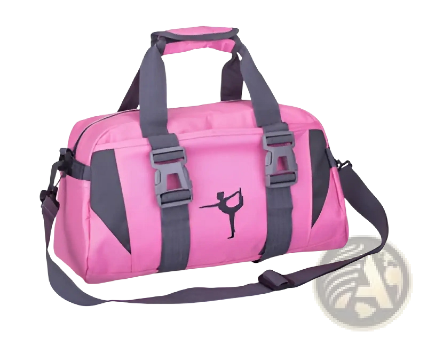 Versatile Athletic Duffel Bag with Buckle Closures