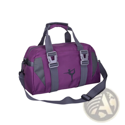 Versatile Athletic Duffel Bag with Buckle Closures